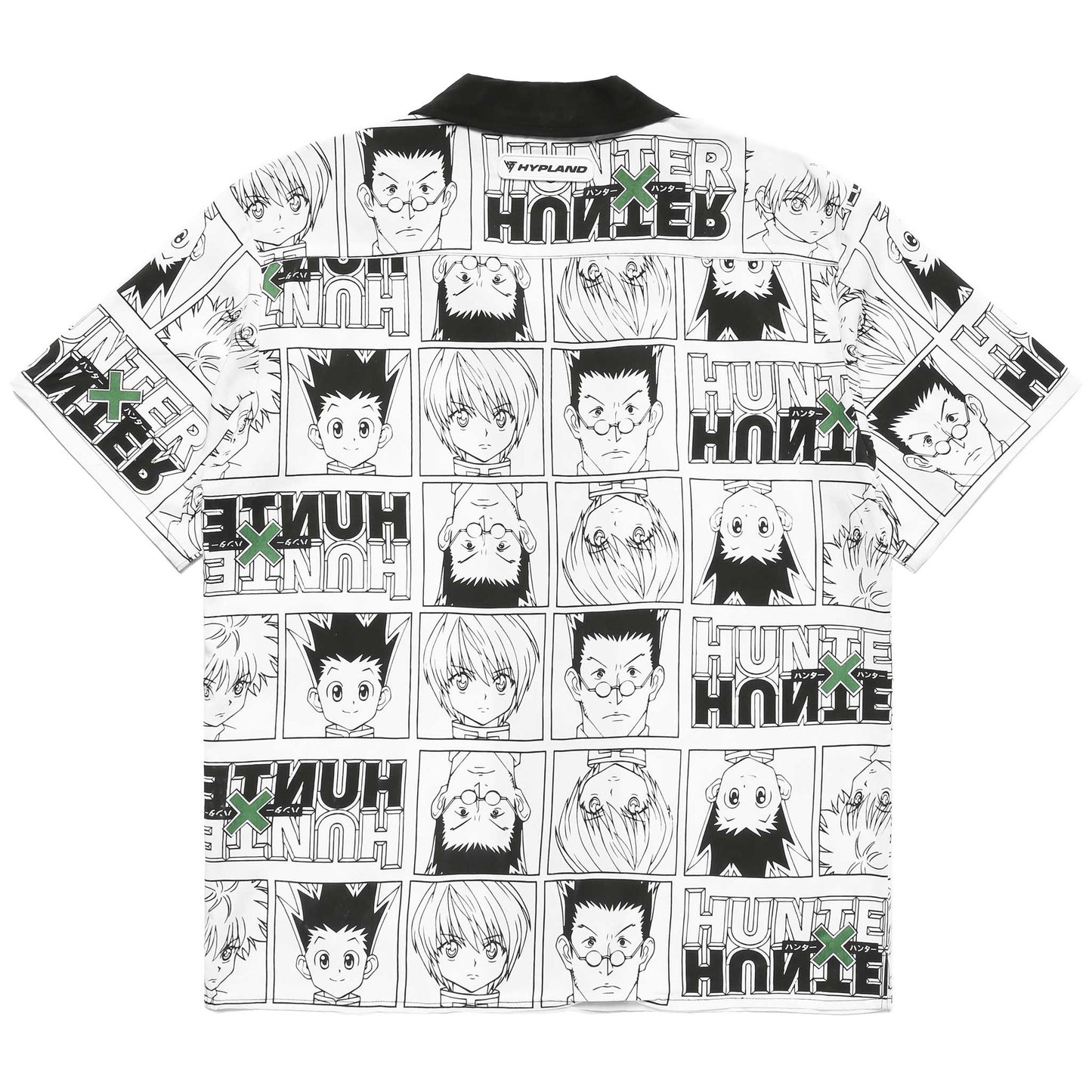 HXH CHARACTER BUTTON UP SHIRT (WHITE)