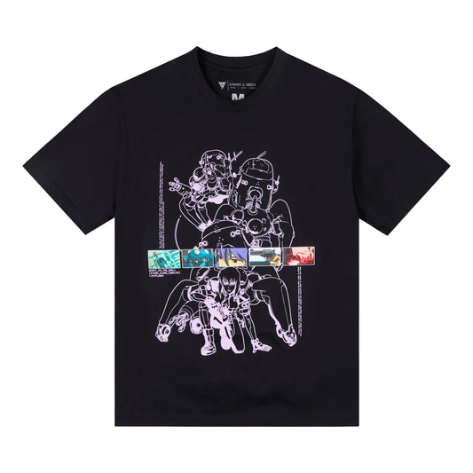 GITS OUTLINE SHIRT (BLACK)