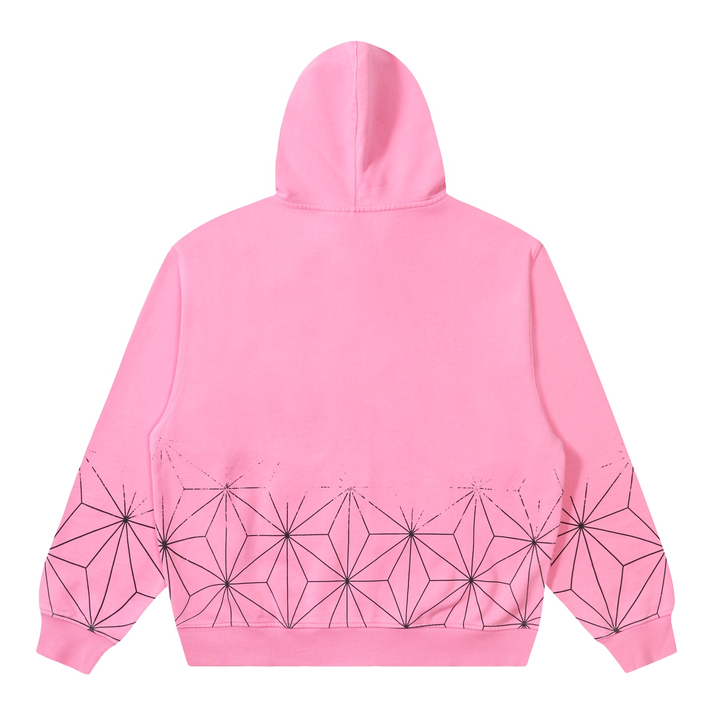 DEMON SLAYER NEZUKO GRADIENT HOODIE (PINK)