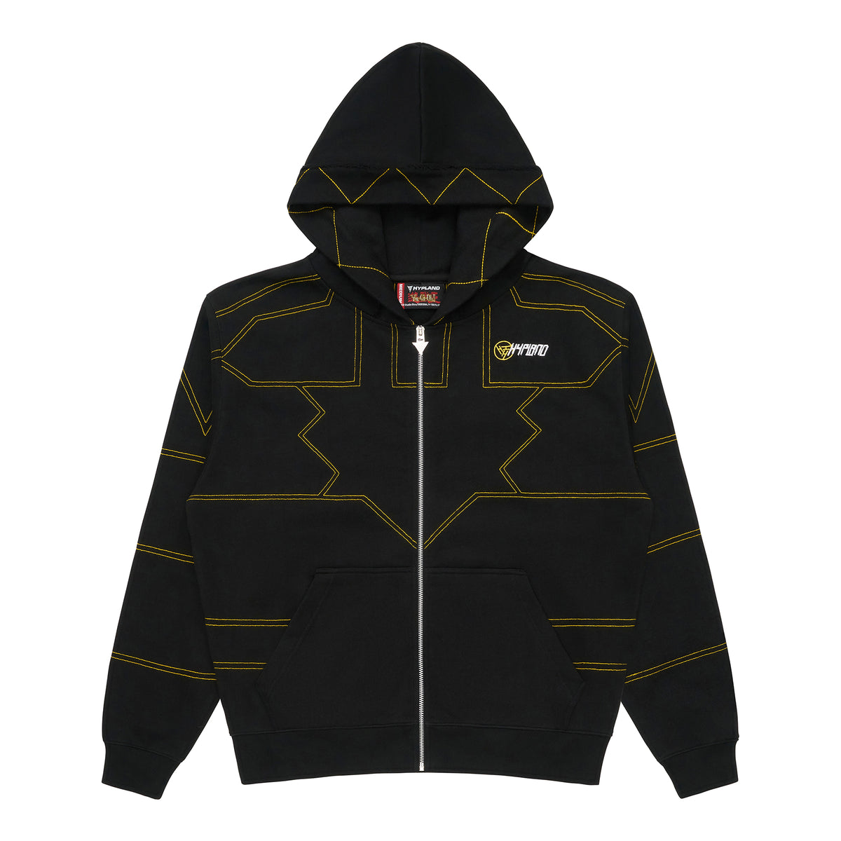 YUGIOH PUZZLE ZIP HOODIE (BLACK) – Hypland