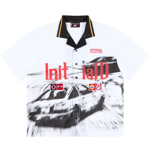INITIAL D RACING TEAM BUTTON UP SHIRT