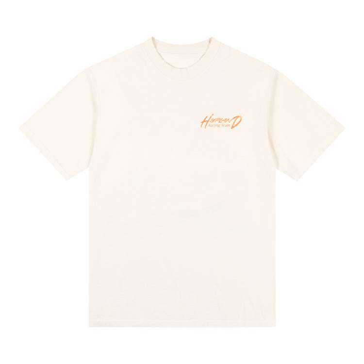 INITIAL D RACING TEAM SHIRT (CREAM)