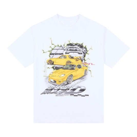 INITIAL D RX7 DRIFT SHIRT (WHITE)
