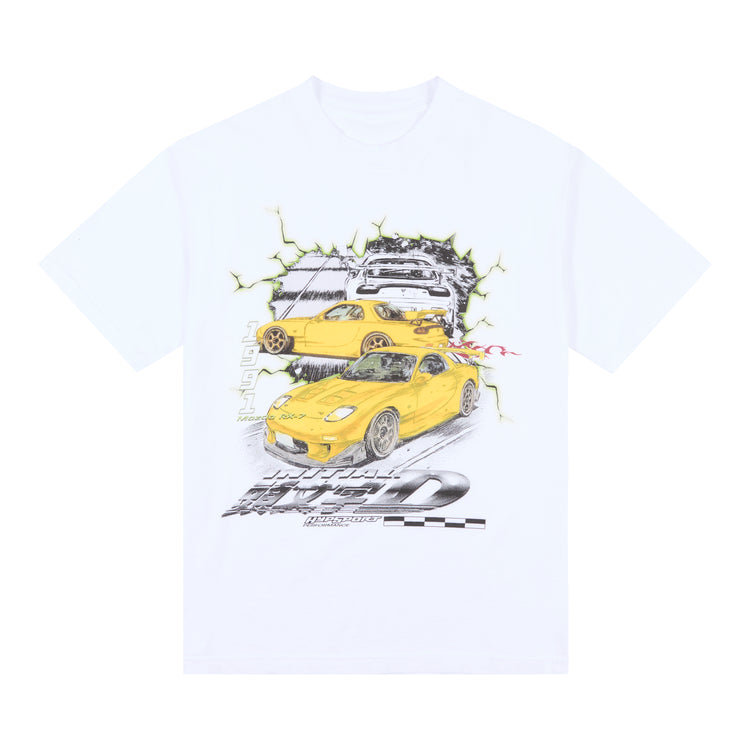 INITIAL D RX7 DRIFT SHIRT (WHITE)