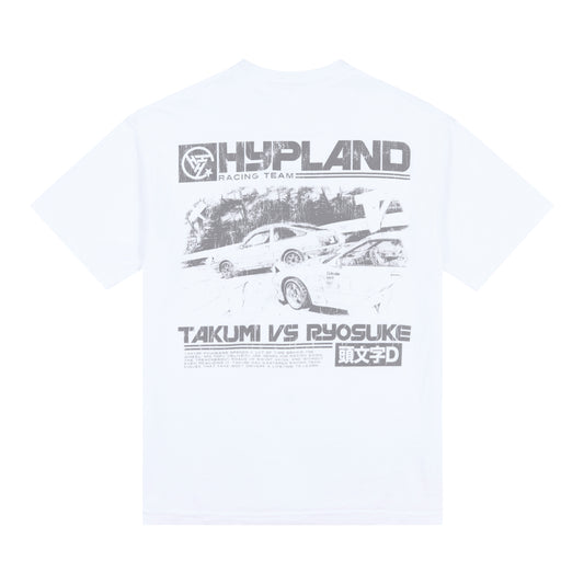 INITIAL D TAKUMI V RYOSUKE VERSUS SHIRT (WHITE)