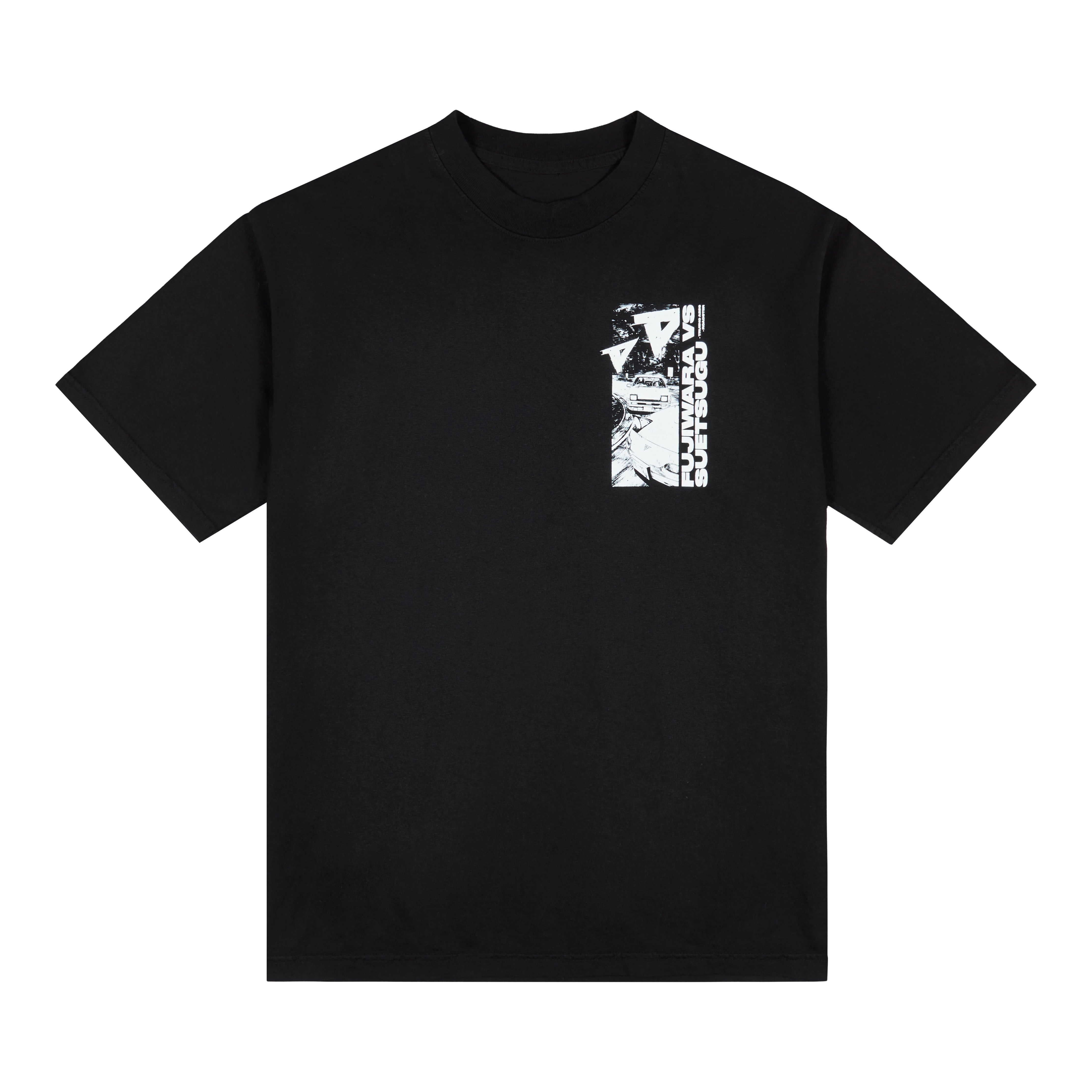 INITIAL D FUJI VS SUETSU SHIRT (BLACK) – Hypland