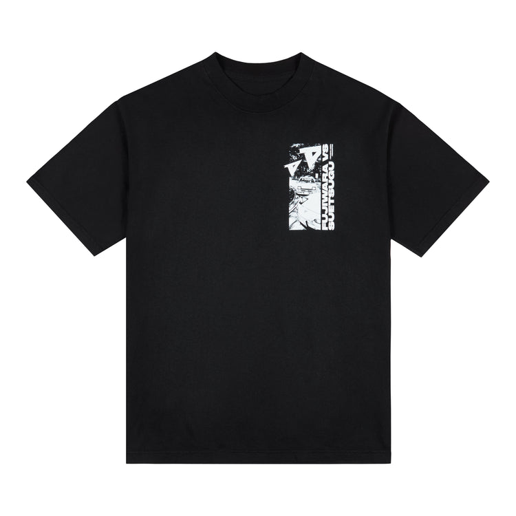 INITIAL D FUJI VS SUETSU SHIRT (BLACK)