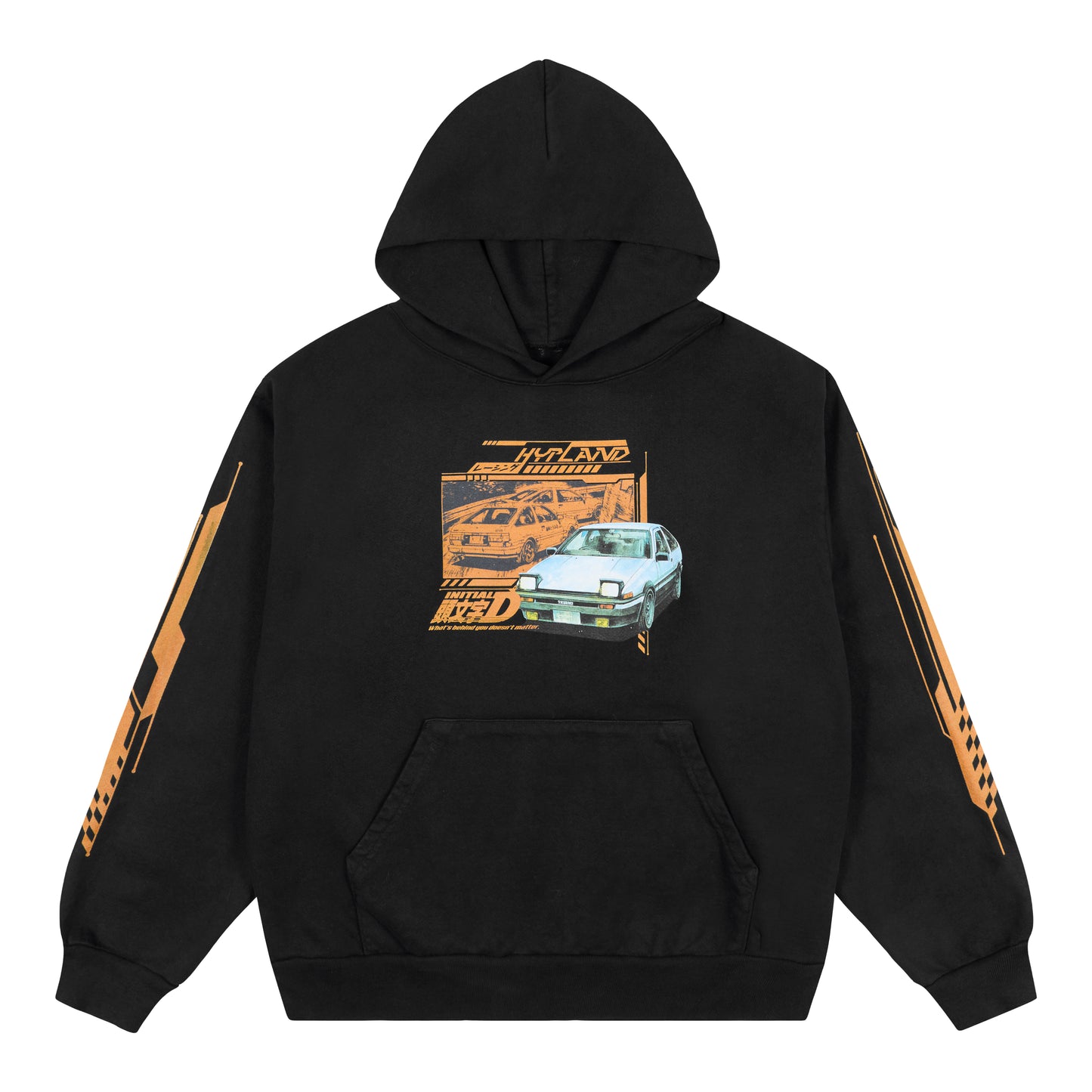 INITIAL D VEHICLE HOODIE (BLACK)