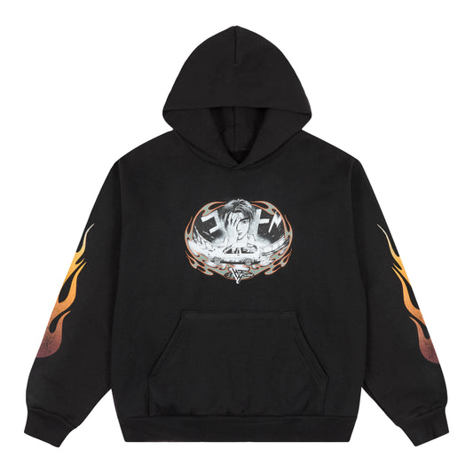 INITIAL D FUJI SINISTER HOODIE (BLACK)