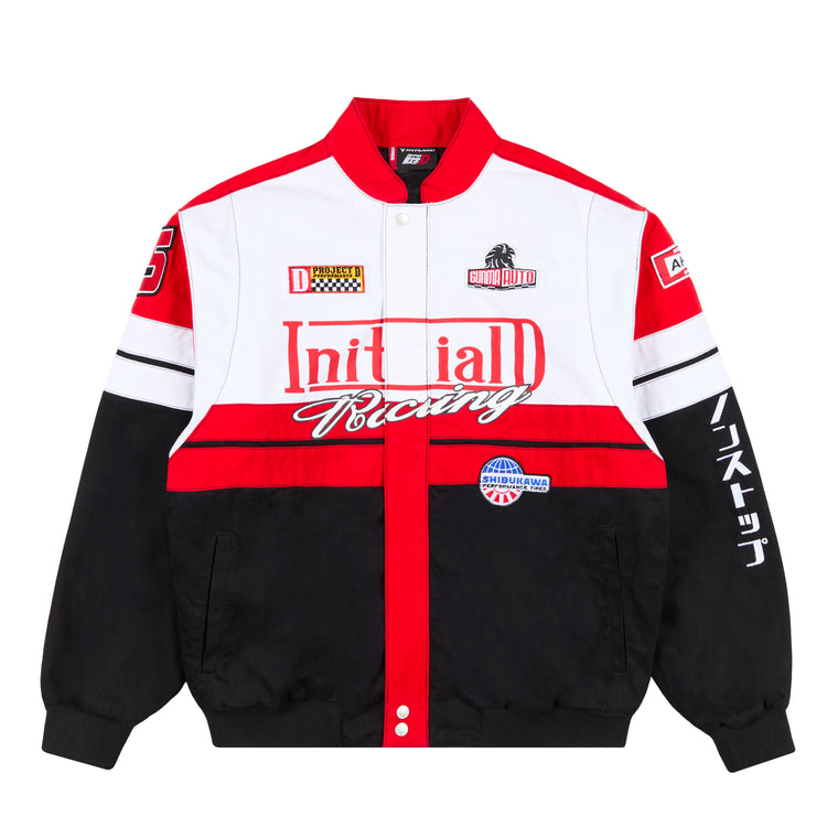 INITIAL D RACING JACKET (BLACK/WHITE)
