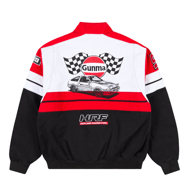INITIAL D RACING JACKET (BLACK/WHITE)