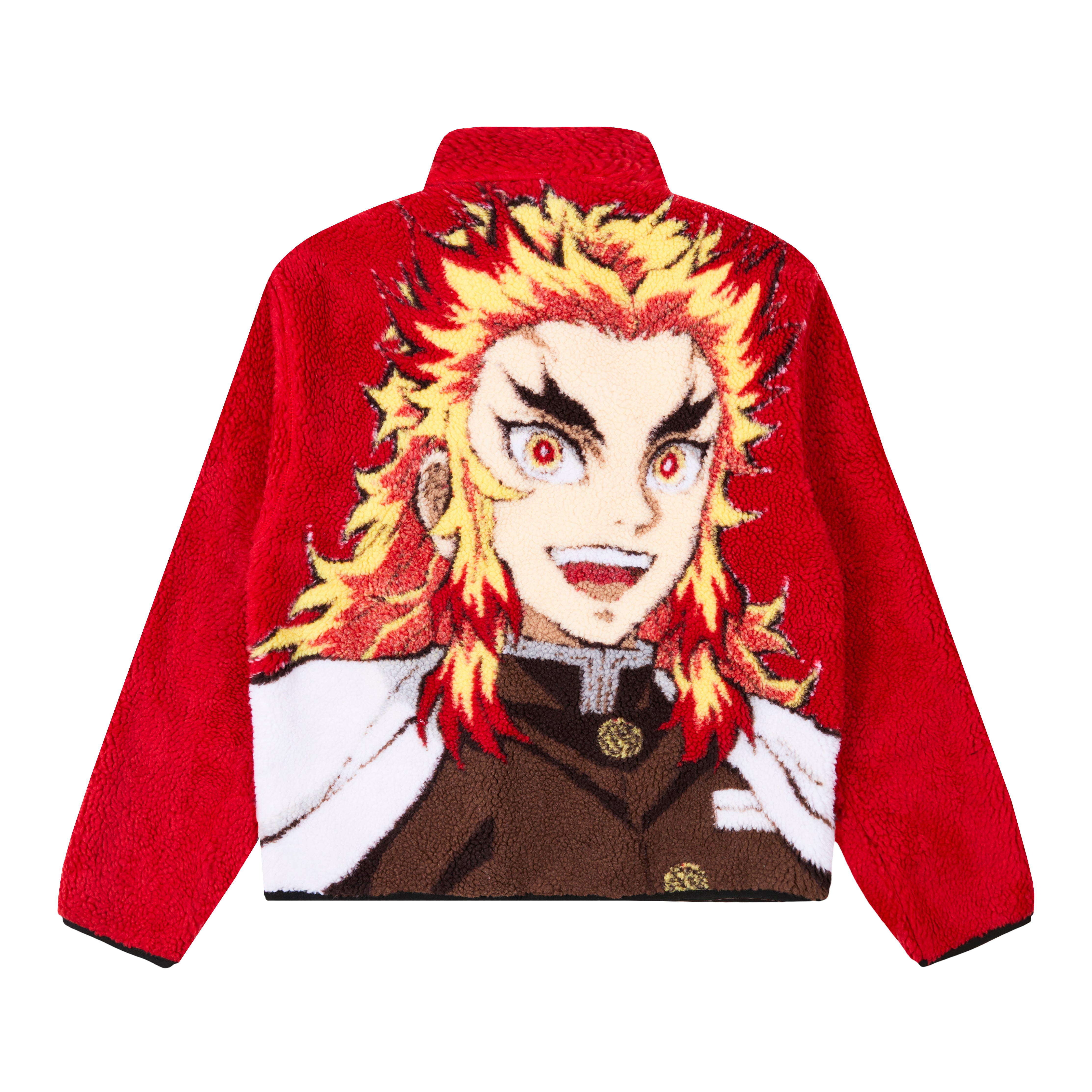 DEMON SLAYER RENGOKU SHERPA JACKET (RED) – Hypland