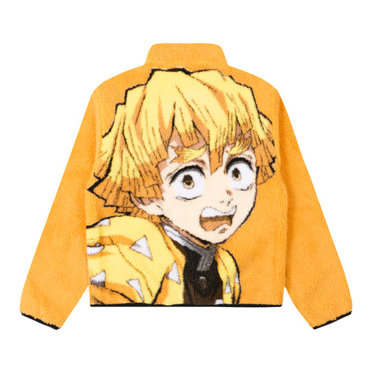 DEMON SLAYER ZENITSU SHERPA JACKET (YELLOW)