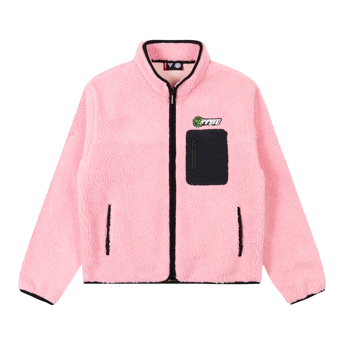 DEMON SLAYER NEZUKO SHERPA JACKET (PINK)