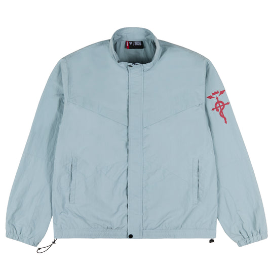 FMAB ALPHONSE PANELED WINDBREAKER JACKET (POWDER BLUE) *PRE ORDER*