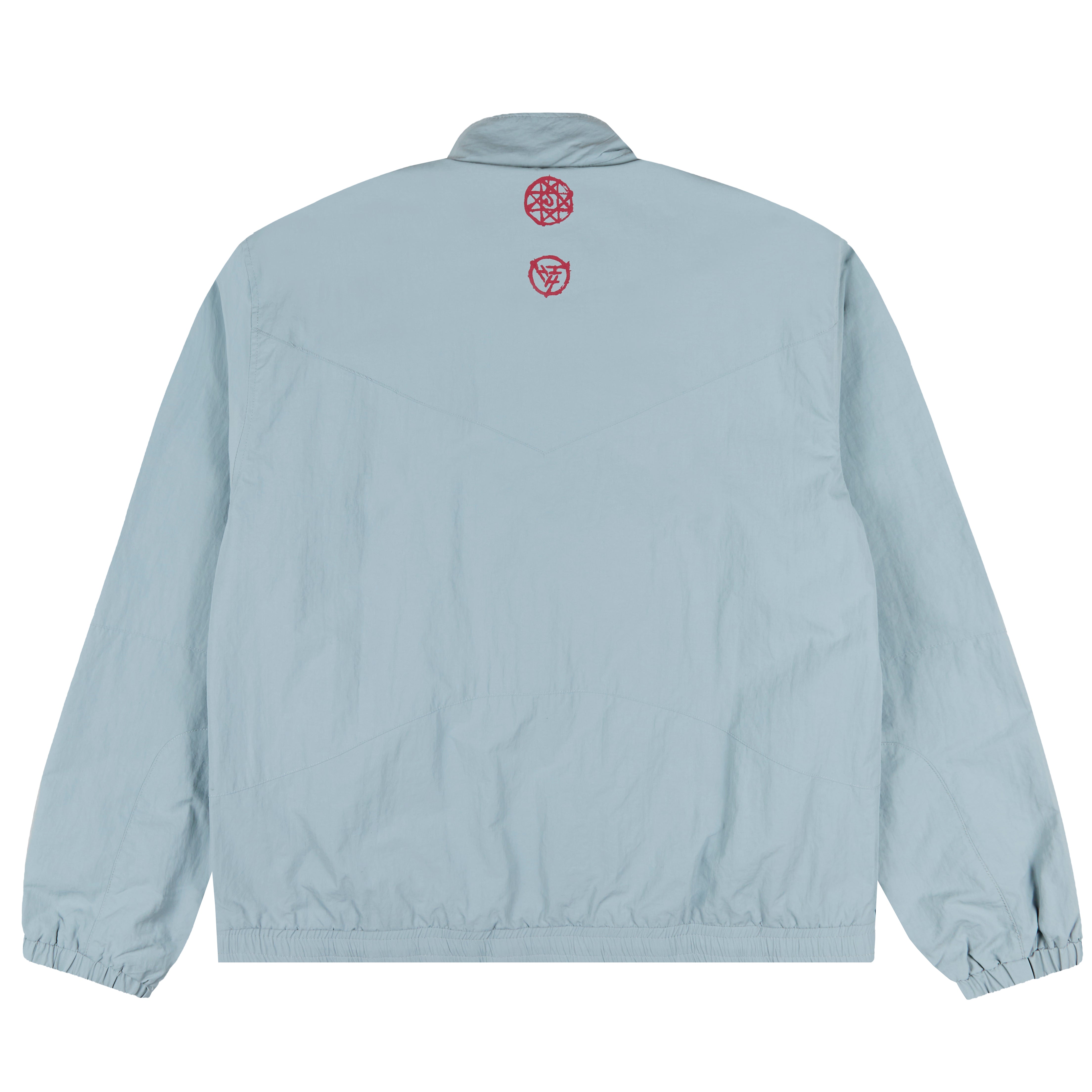 FMAB ALPHONSE PANELED WINDBREAKER JACKET (POWDER BLUE) *PRE ORDER