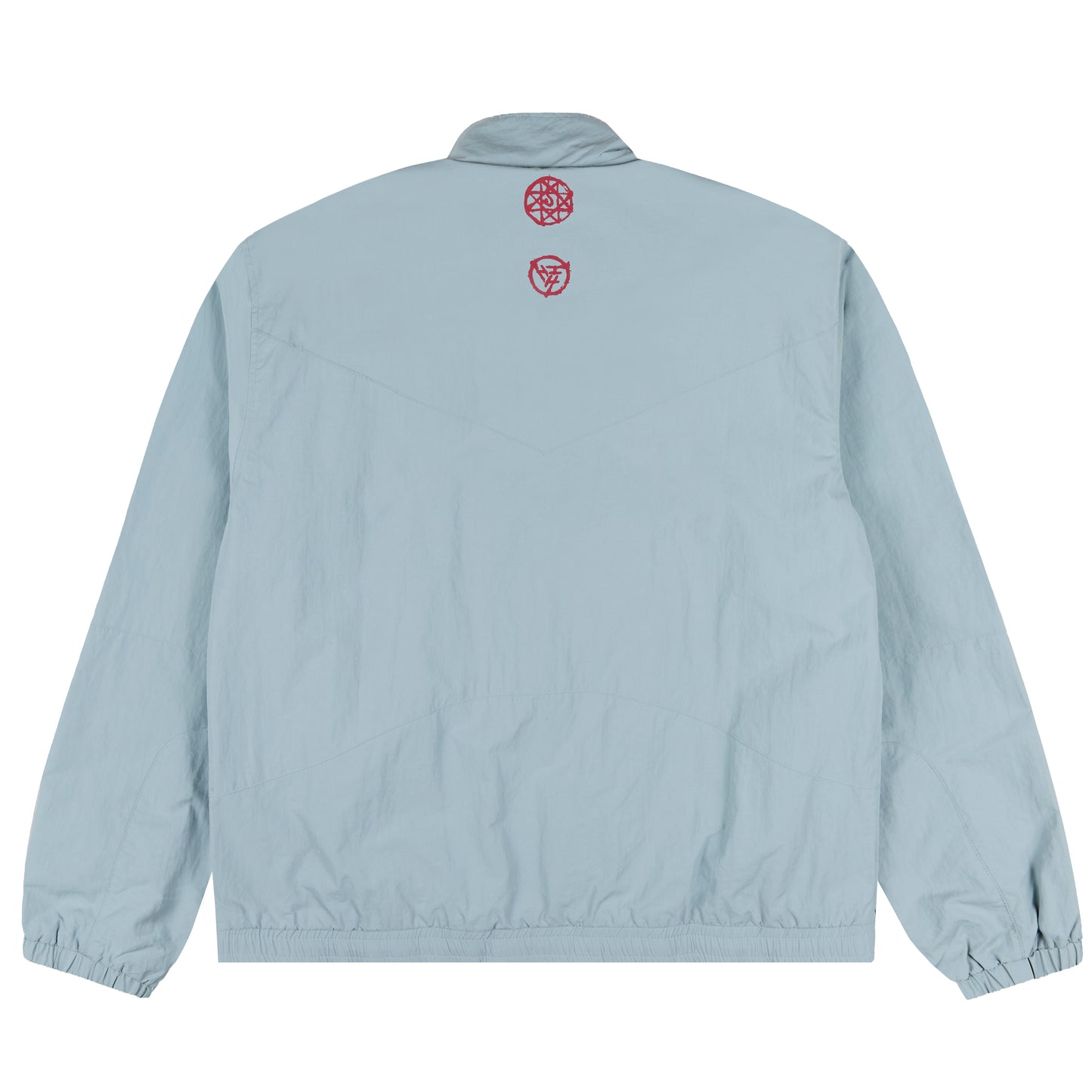 FMAB ALPHONSE PANELED WINDBREAKER JACKET (POWDER BLUE) *PRE ORDER*