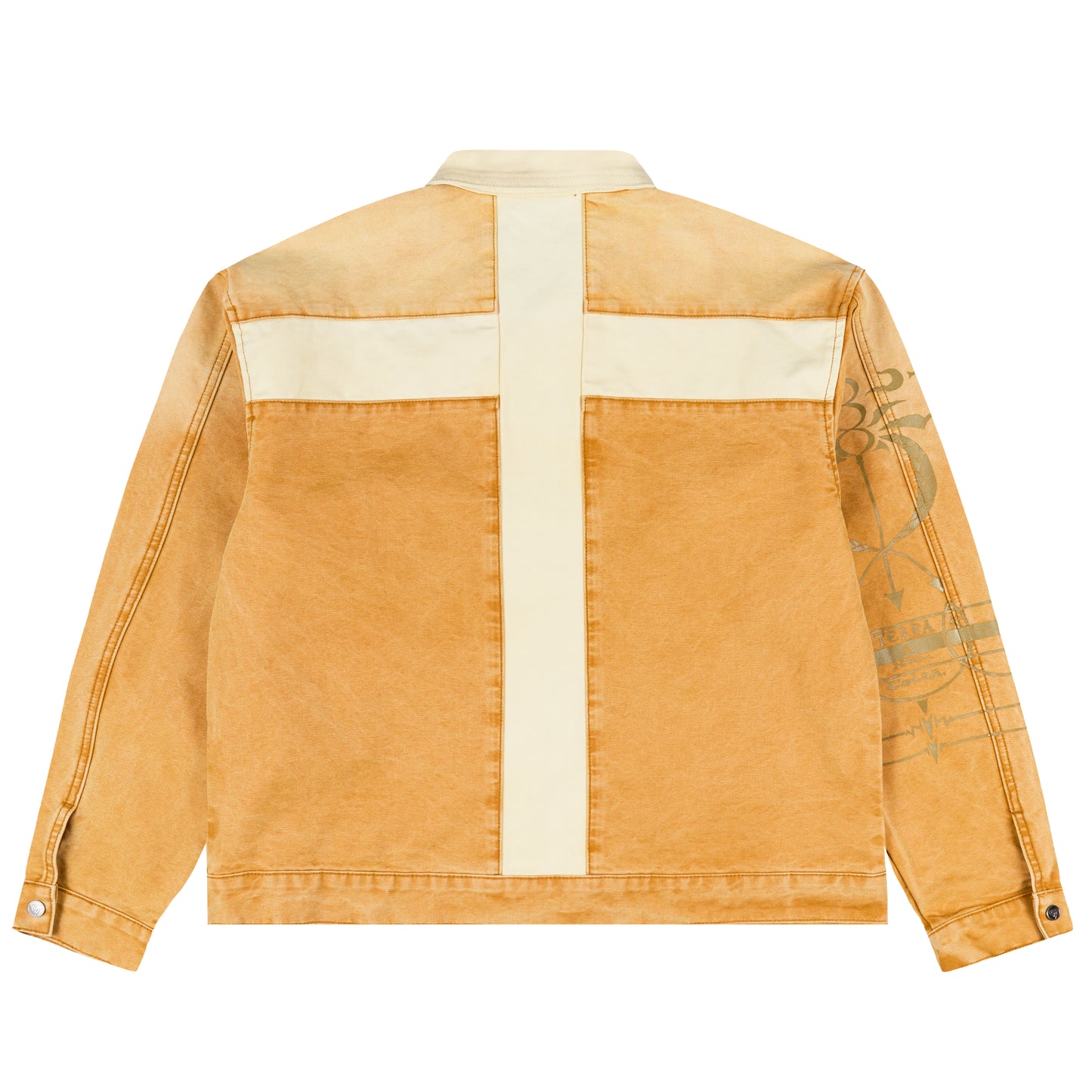 FMAB SCAR TRUCKER JACKET (SAND) *PRE ORDER*
