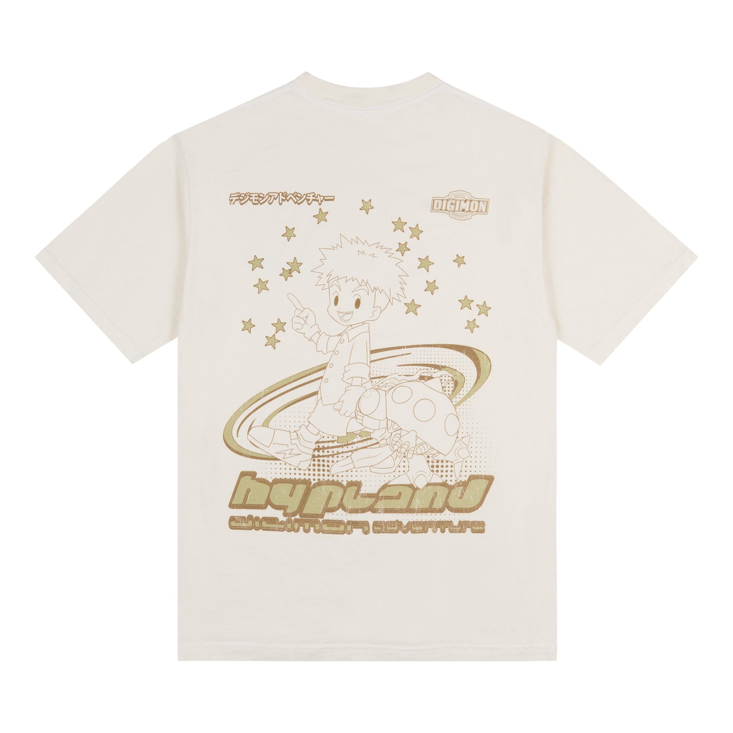 DIGIMON IZZY SHIRT (OATMEAL)