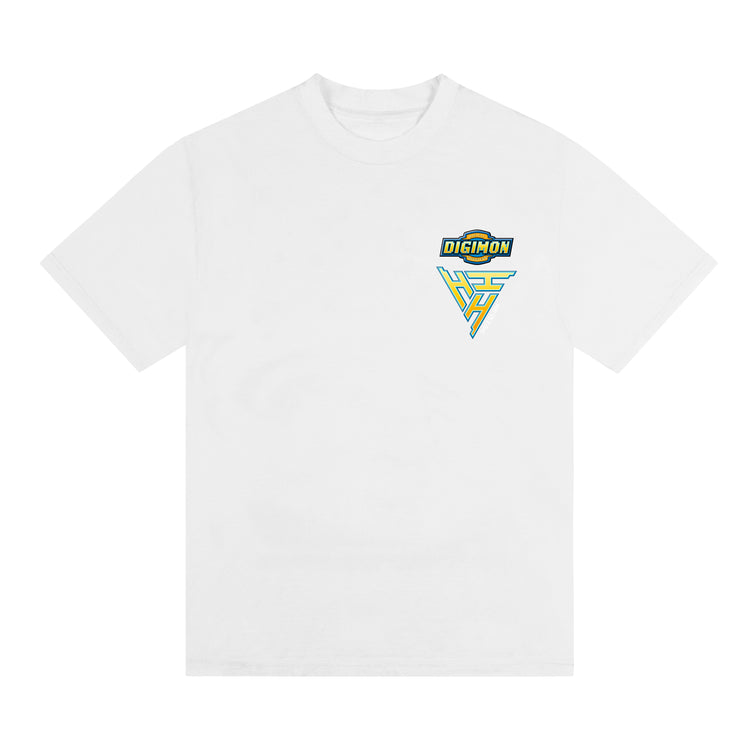 DIGIMON HYPLAND LOGO SHIRT (WHITE)