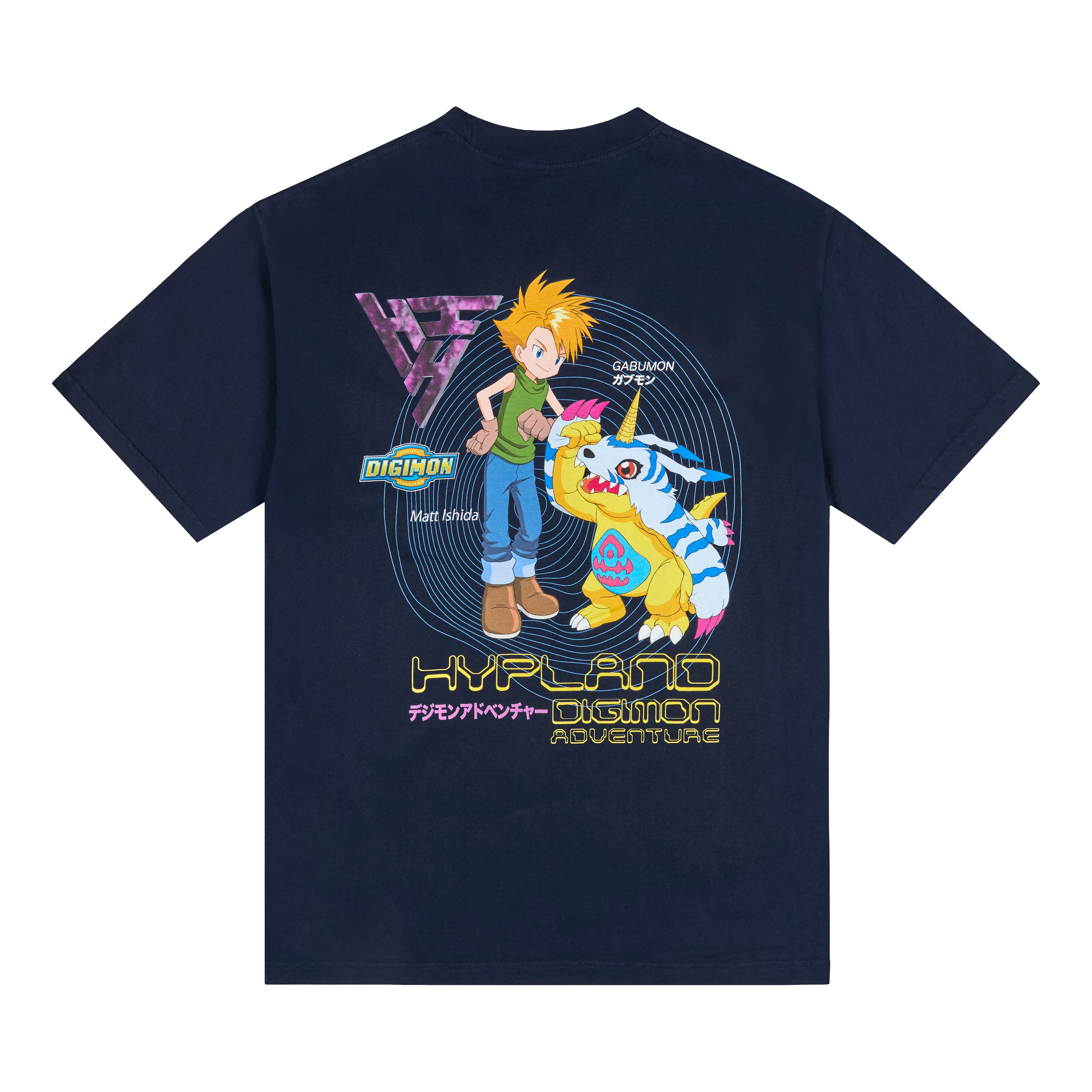 DIGIMON MATT SHIRT (NAVY) – Hypland