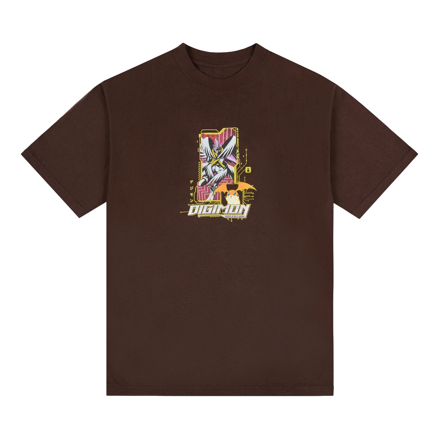 DIGIMON HOLY TRANSFORMATION SHIRT (CHOCOLATE)