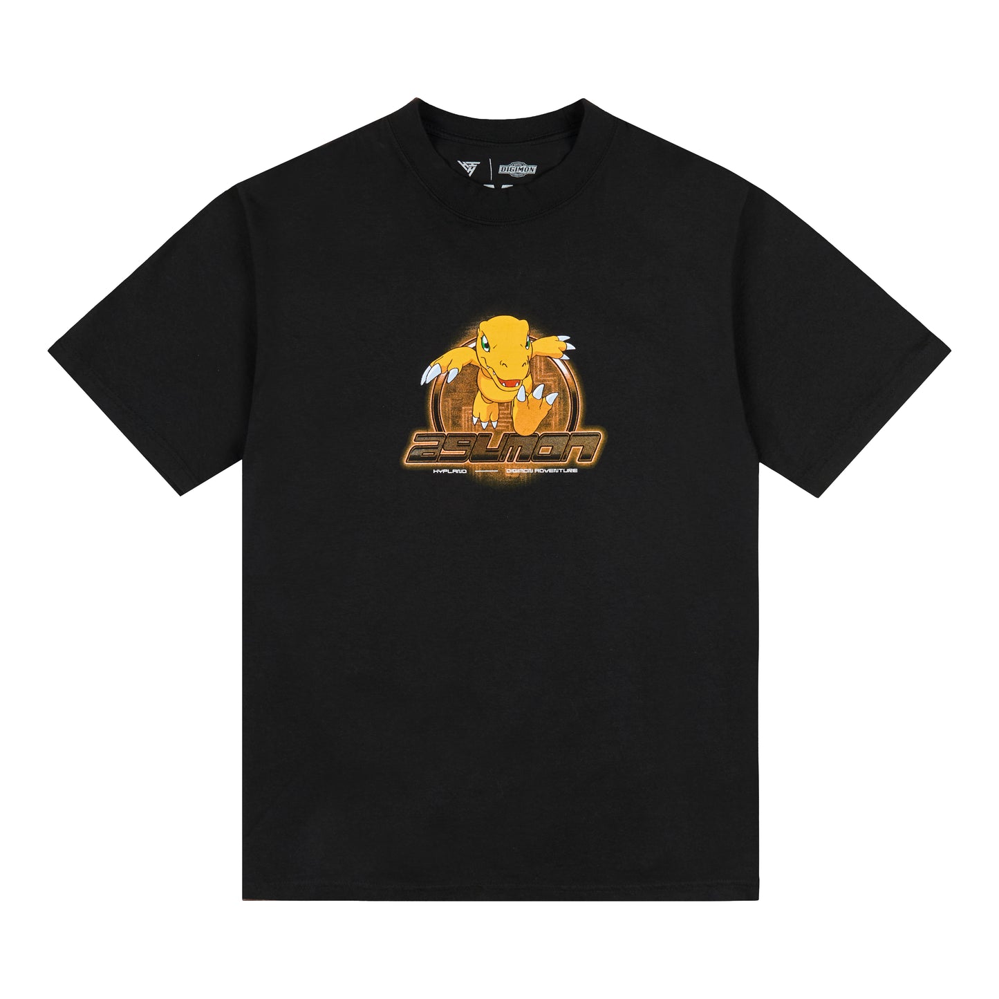 DIGIMON AGUMON SHIRT (BLACK)