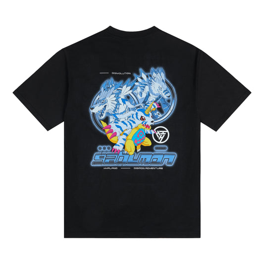 DIGIMON GABUMON SHIRT (BLACK)