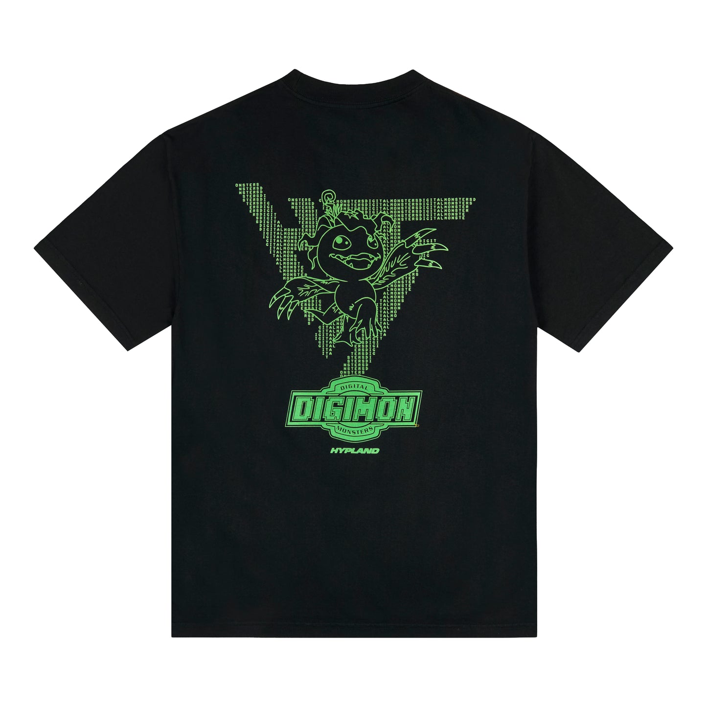 DIGIMON DIGITAL PALMON SHIRT (BLACK)