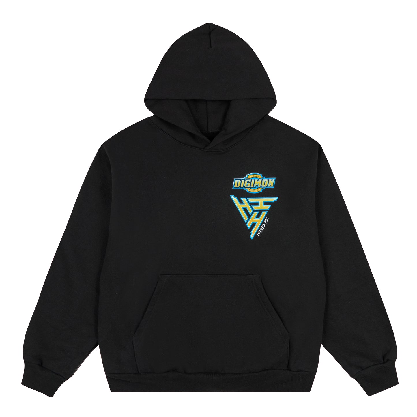 DIGIMON HYPLAND LOGO HOODIE (BLACK)