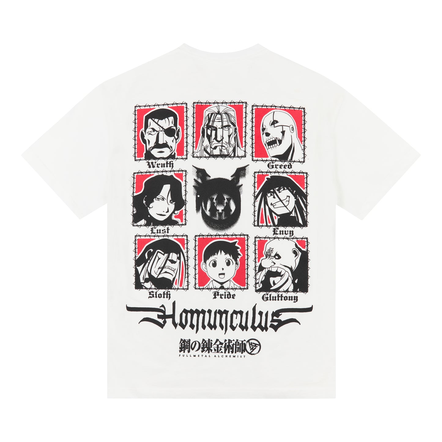 FMAB SINS SHIRT (WHITE)