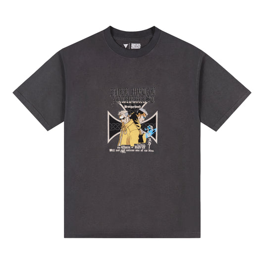 FMAB SCAR SHIRT (WASHED BLACK)