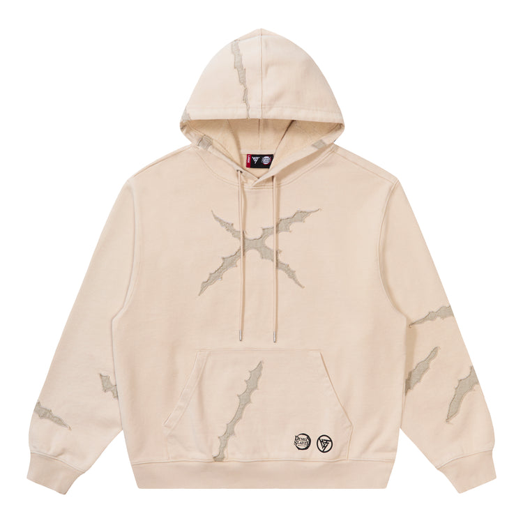DEMON SLAYER SANEMI SCAR HOODIE (CREAM)