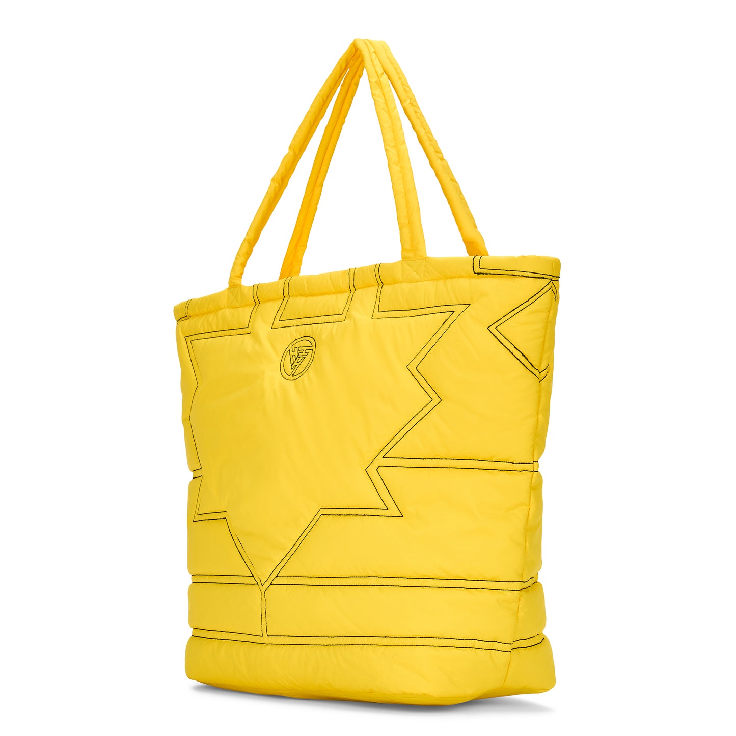 YUGIOH MILLENNIUM PUZZLE PUFFER BAG (YELLOW)