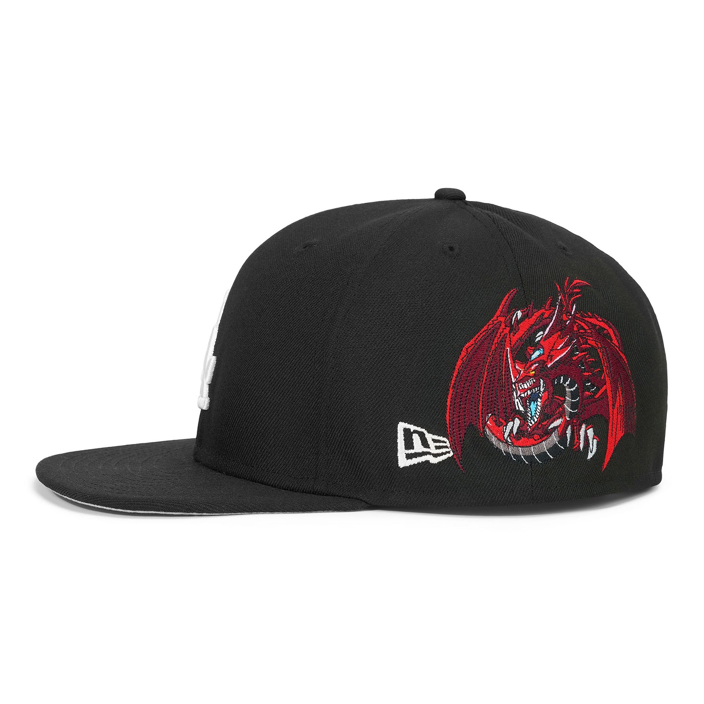 YUGIOH SLIFER NY FITTED HAT (BLACK) *PRE ORDER*