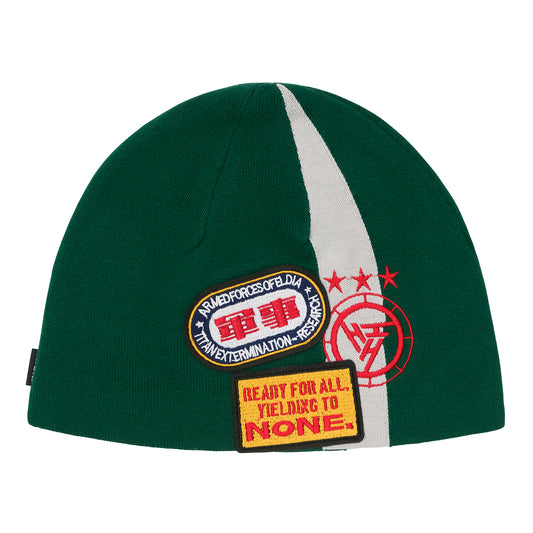 AOT TEAM PATCH BEANIE (GREEN)