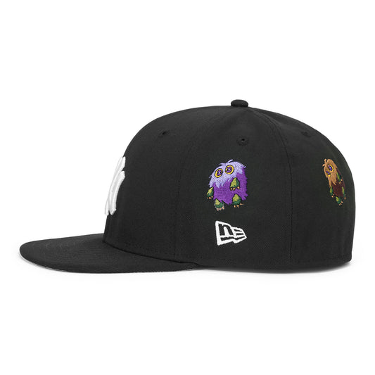 YUGIOH KURI BROS NY FITTED HAT (BLACK) *PRE ORDER*