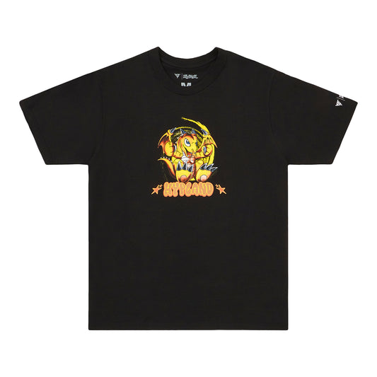 YUGIOH DINO SHIRT (BLACK)