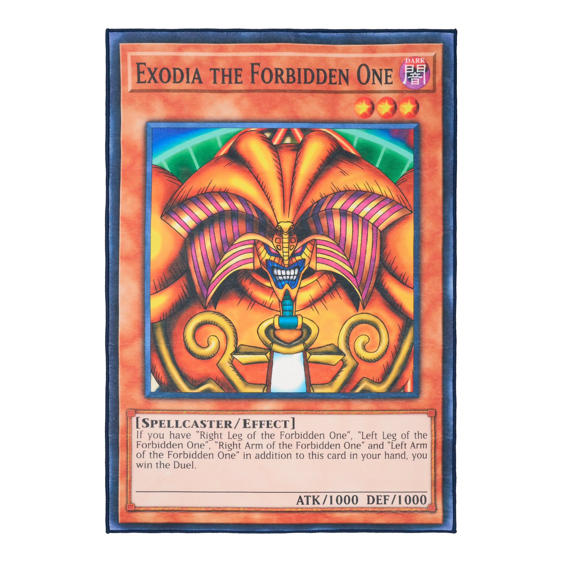 YUGIOH EXODIA CARD RUG Hypland YUGIOH EXODIA CARD RUG Hypland