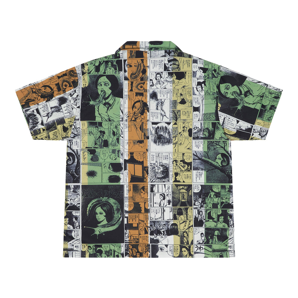 JUNJI ITO SNAIL GIRL BUTTON UP SHIRT (MULTI) Hypland