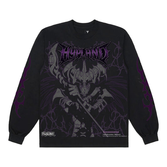 YUGIOH BLACK CHAOS L/S SHIRT (BLK)