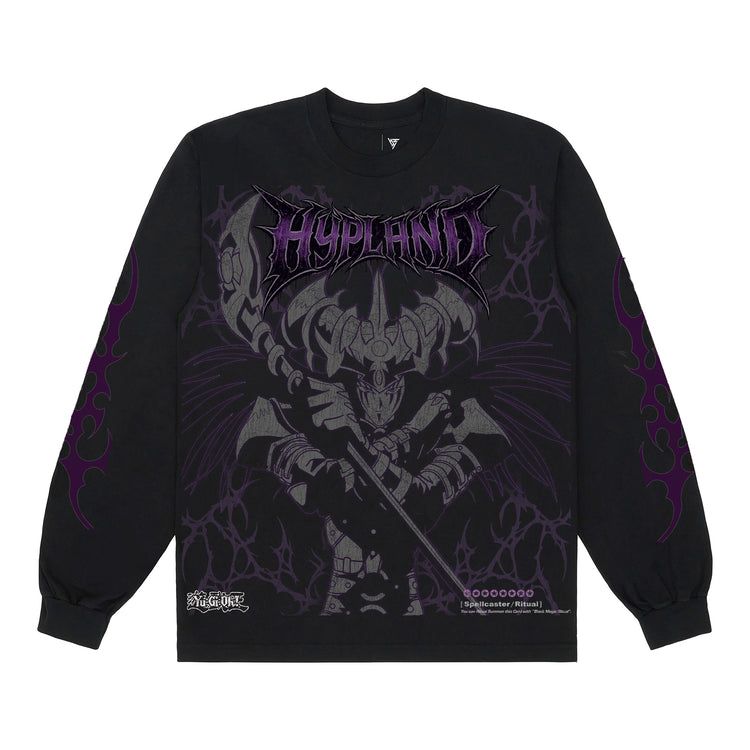 YUGIOH BLACK CHAOS L/S SHIRT (BLK)