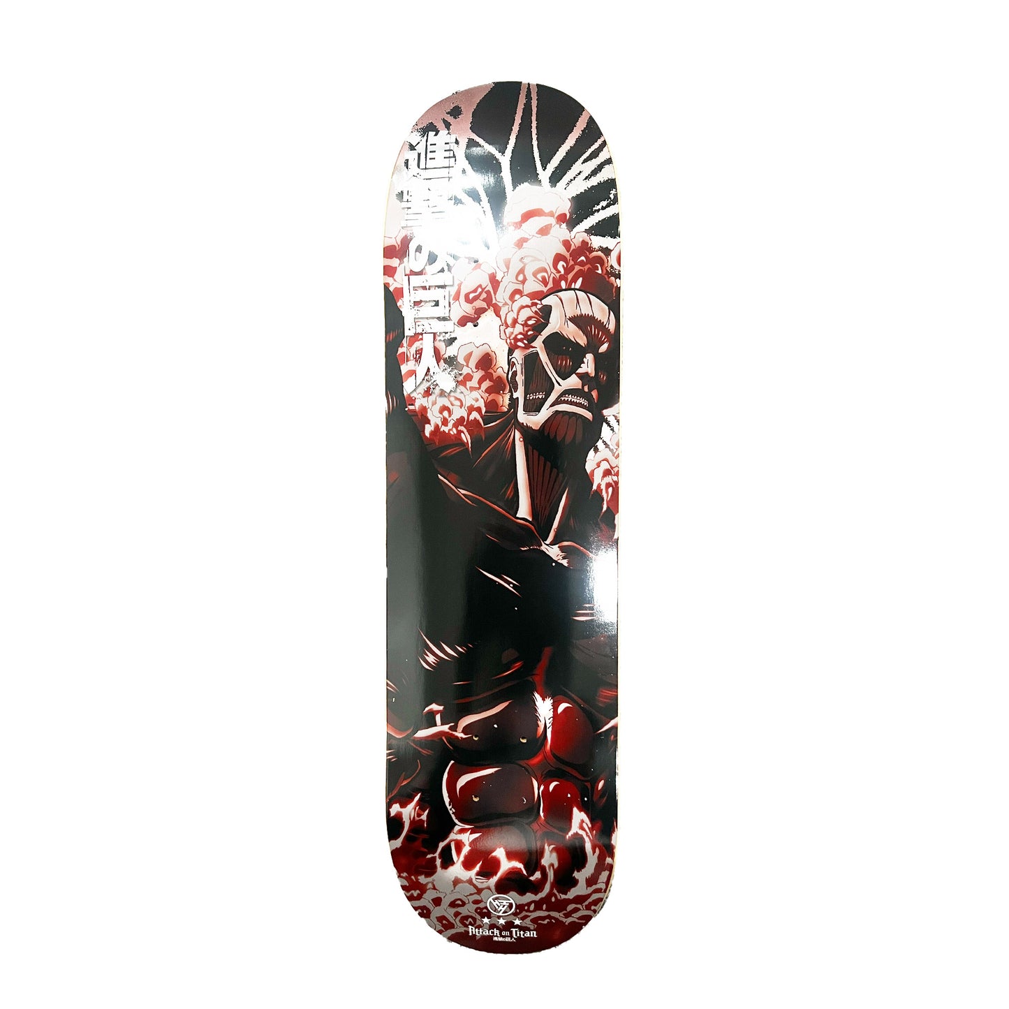 AOT COLOSSAL TITAN SKATE DECK