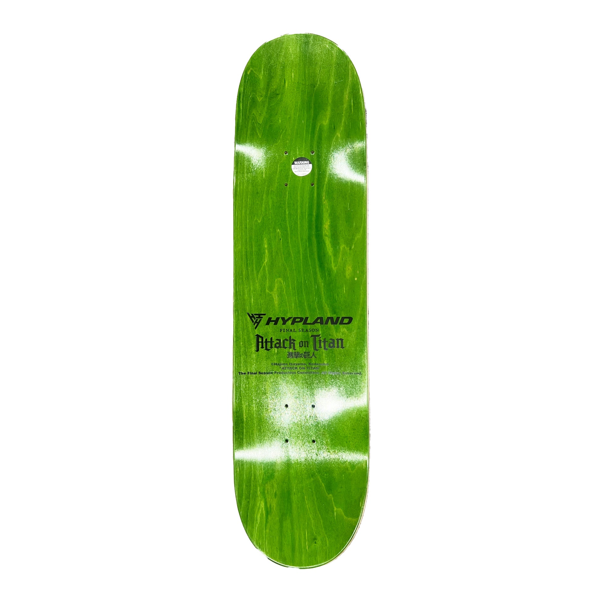 AOT ATTACK TITAN SKATE DECK Hypland AOT ATTACK TITAN SKATE DECK Hypland