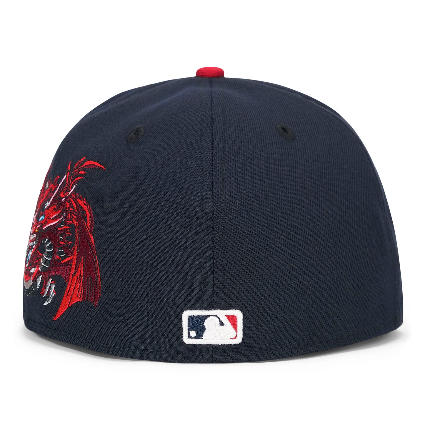 YUGIOH SLIFER ATL FITTED HAT (NAVY/RED) *PRE ORDER*