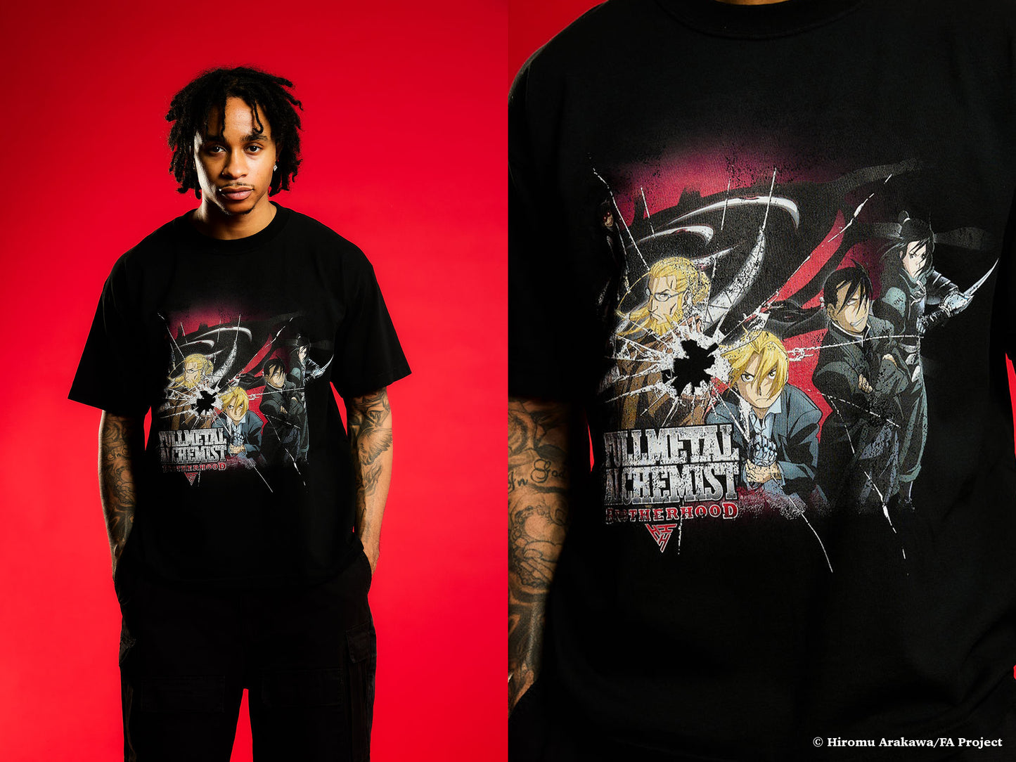 FMAB SHATTERED GLASS SHIRT (CHOCOLATE)