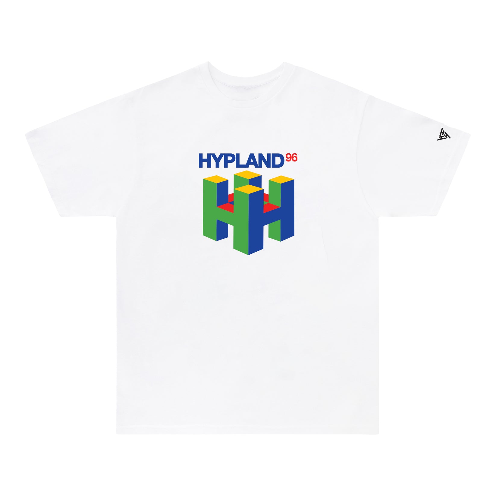 HYPLAND GAMERS LOGO SHIRT (WHITE) Hypland