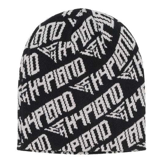 HYPLAND SKULL BEANIE (BLACK)