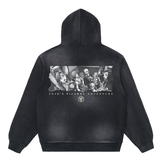 JOJO STONE OCEAN GROUP HOODIE (VINTAGE BLACK)