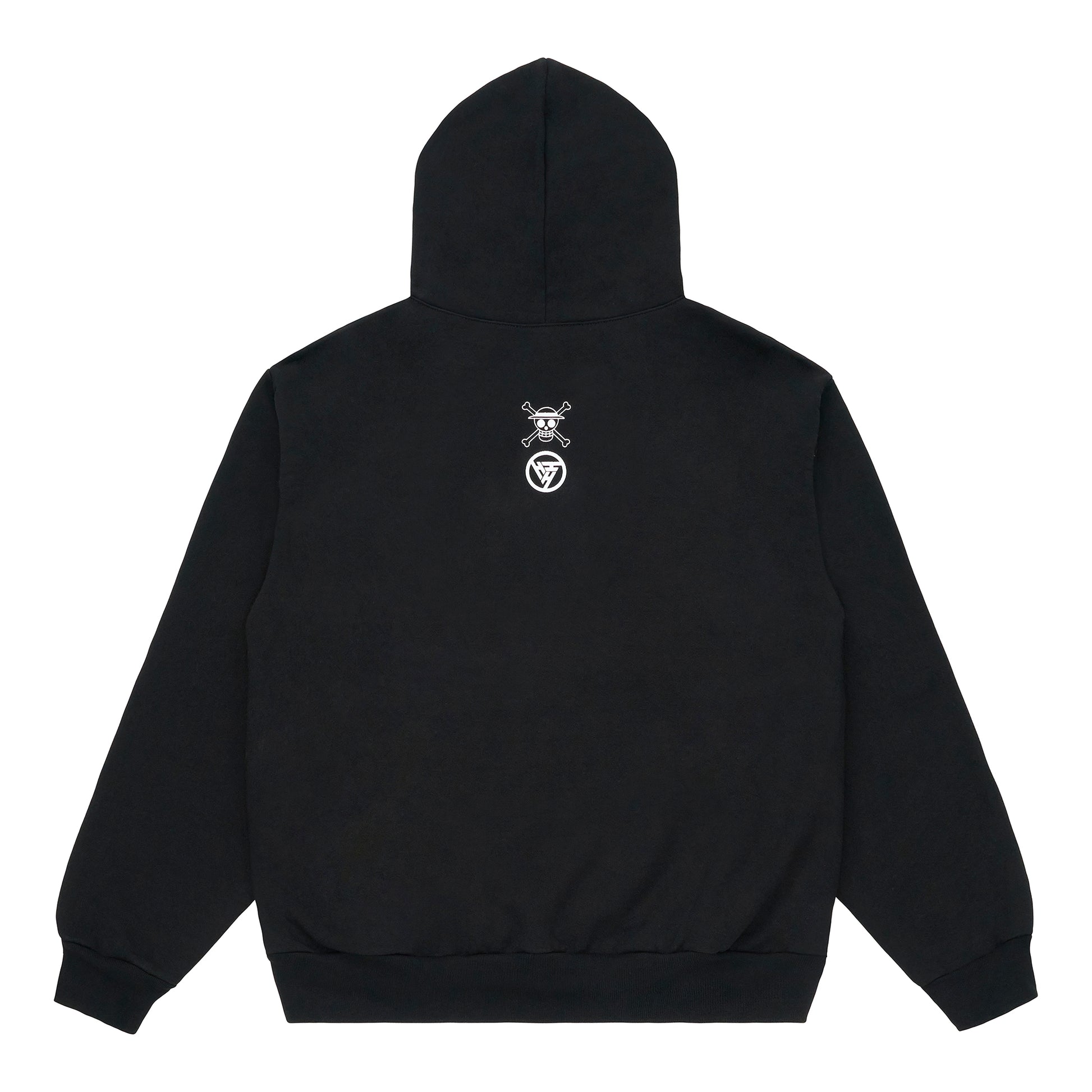 ONE PIECE LUFFY EYES HOODIE (BLACK)